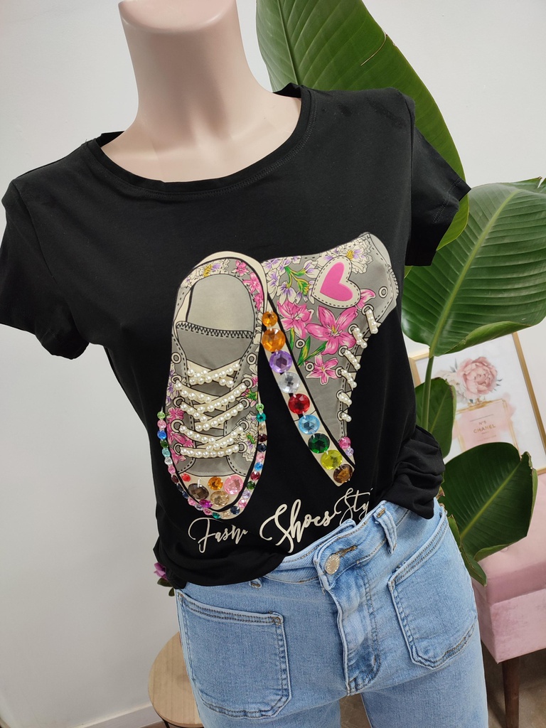 Camiseta Zapatillas Joya